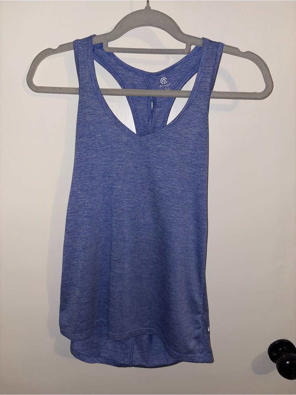 C9 by Champion Heathered Blue Racerback Workout Tank
